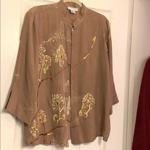 Cintron Button up silk top